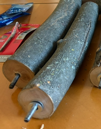 Large Apple Wood Perch