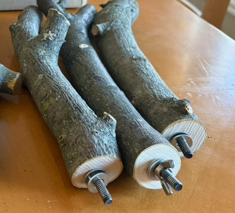 Medium Apple Wood Perch